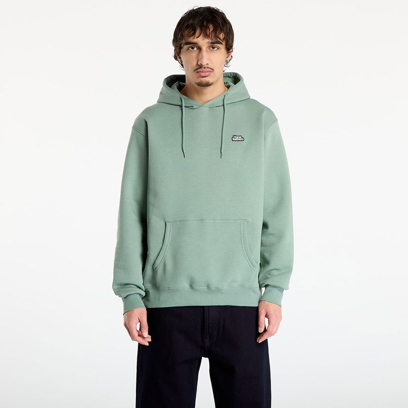 Sweatshirt Horsefeathers Agent Hoodie with Pouch Pocket Grøn | SM1397B