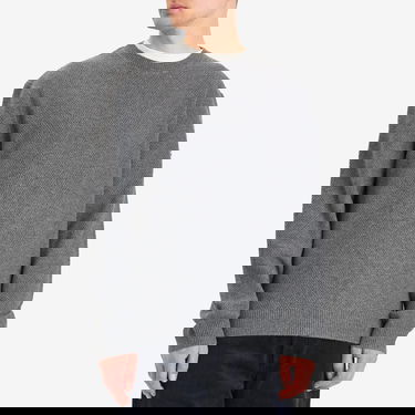 Sweater A.P.C. A.P.C. Thomas Waffle Knit Jumper Grå | WVBCZ-H23434-PLC, 2