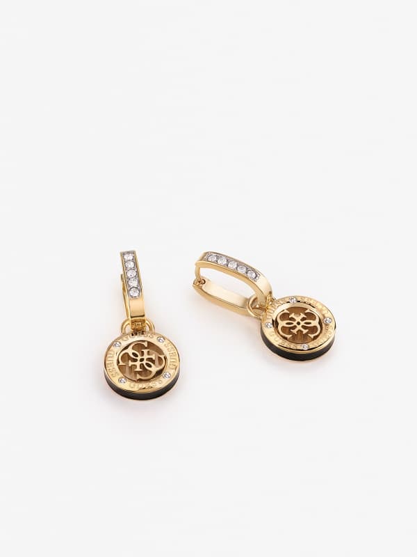 Øreringe GUESS "4G Loop” Earrings Metalisk | JUBE02286JW, 0