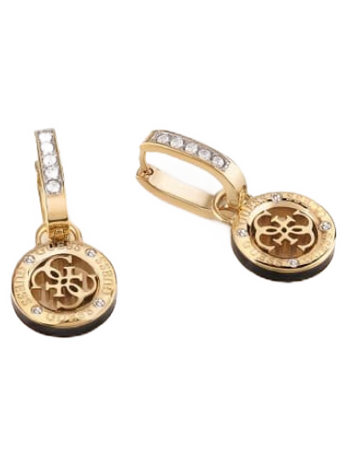 Øreringe GUESS "4G Loop” Earrings Metalisk | JUBE02286JW