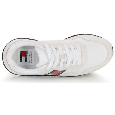 Sneakers og sko Tommy Hilfiger Eva Runner Mat Mix Ess "White" Hvid | EN0EN02510-YBS, 5