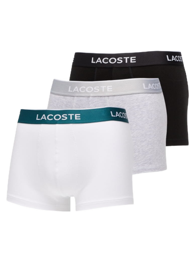 Boksere Lacoste Casual Black Trunks (3-pack) Flerfarvet | 5H3389-00