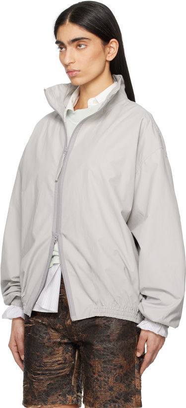 Vindjakke Acne Studios Acne Studios Logo Zip Up Jacket Grå | B90800-, 3