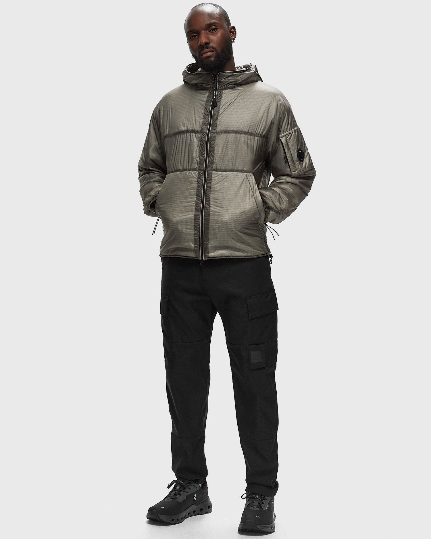 Cargo bukser C.P. Company METROPOLIS SERIES TECHNICAL PANAMA ERGONOMIC CARGO PANTS Sort | 17CLPA041A110165A-999, 1