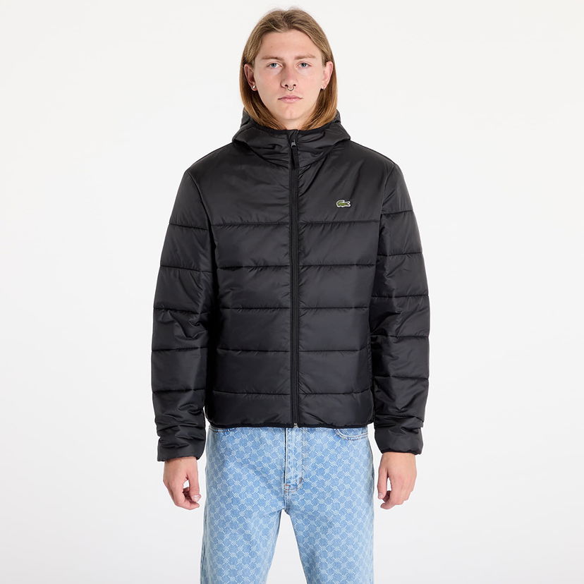 Jakke Lacoste Jacket Parkas & Blousons Black/ Black 50 Sort | BH6763 C31