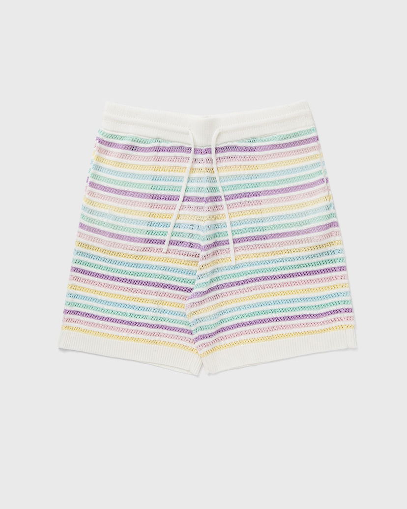 Shorts Casablanca Rainbow Crochet Knit Shorts Flerfarvet | M-AW25-KW-1098-01