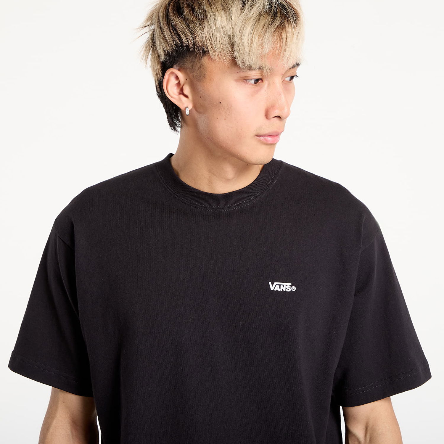 T-shirt Vans Vans Original Standards Stat T-Shirt Sort | VN000PF7Y281, 1