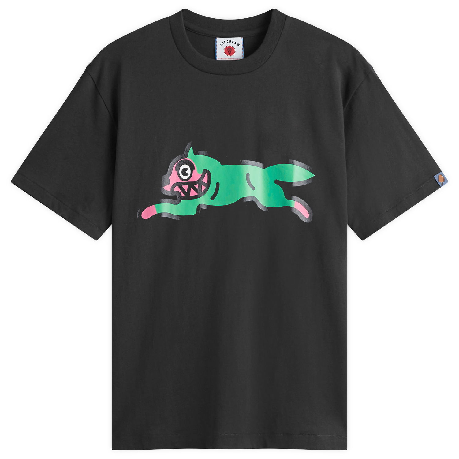 T-shirt BBC IceCream ICECREAM Running Dog Graphic Tee, Size Medium Sort | IC24351-BLK, 0