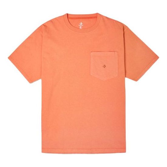 T-shirt Converse Pocket Fashion T-Shirt Orange | 10021491-A01