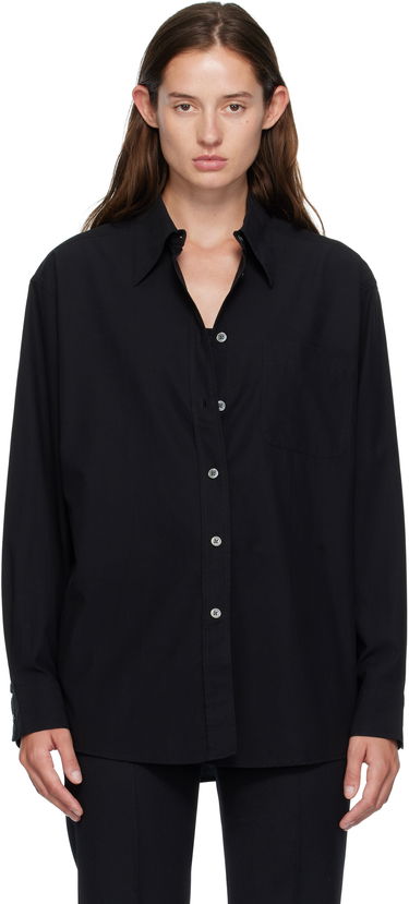 Skjorte OUR LEGACY Our Legacy Precious Button-Down Shirt Sort | W4252PBCL, 0