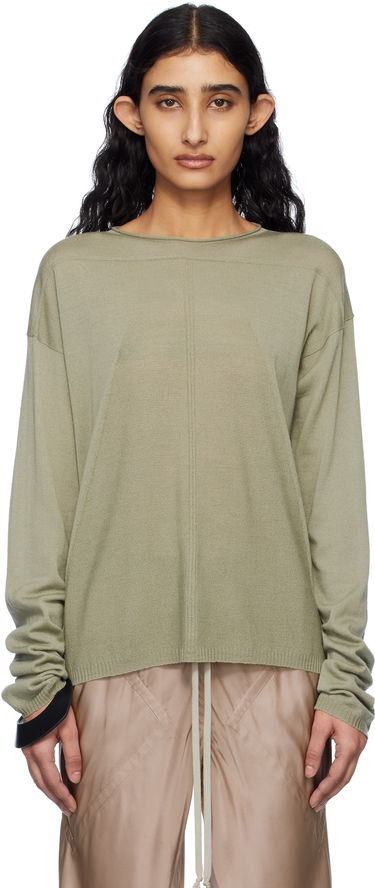 Sweater Rick Owens Rick Owens Hollywood Pull Sweater Grøn | RP01E7612 ML, 0