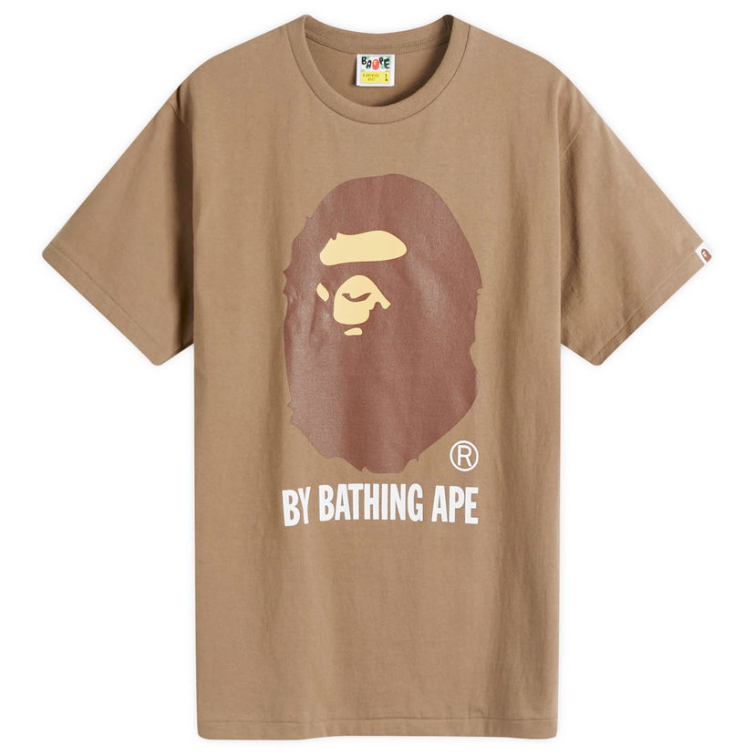 T-shirt BAPE A Bathing Ape Men's By T-Shirt in Brown, Size Large | END. Clothing Brun | 001TEK301002M-BRW
