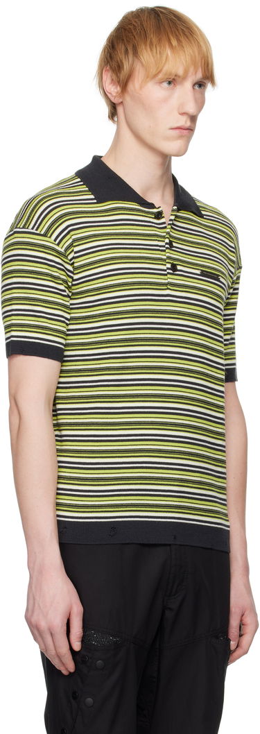 Polo skjorte Andersson Bell Andersson Bell Striped Sweater Polo Sort | atb1286m, 4