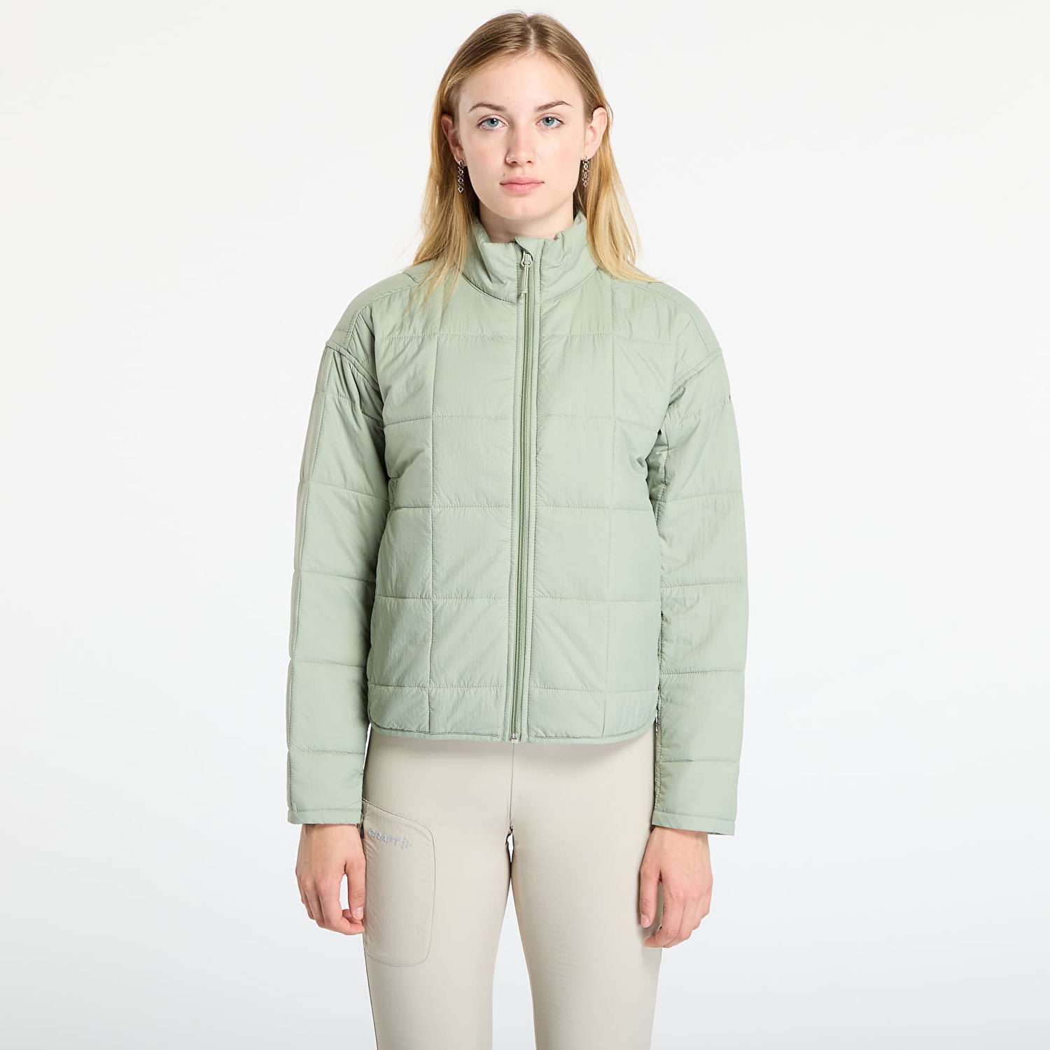 Puffer jakke Columbia Sienna Hill™ Quilted Jacket Grøn | 2116671348, 0