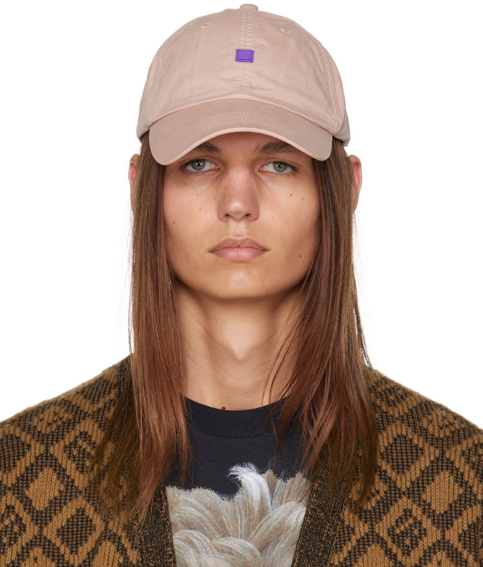 Kasket Acne Studios Micro Patch Cap Beige | C40272-, 0