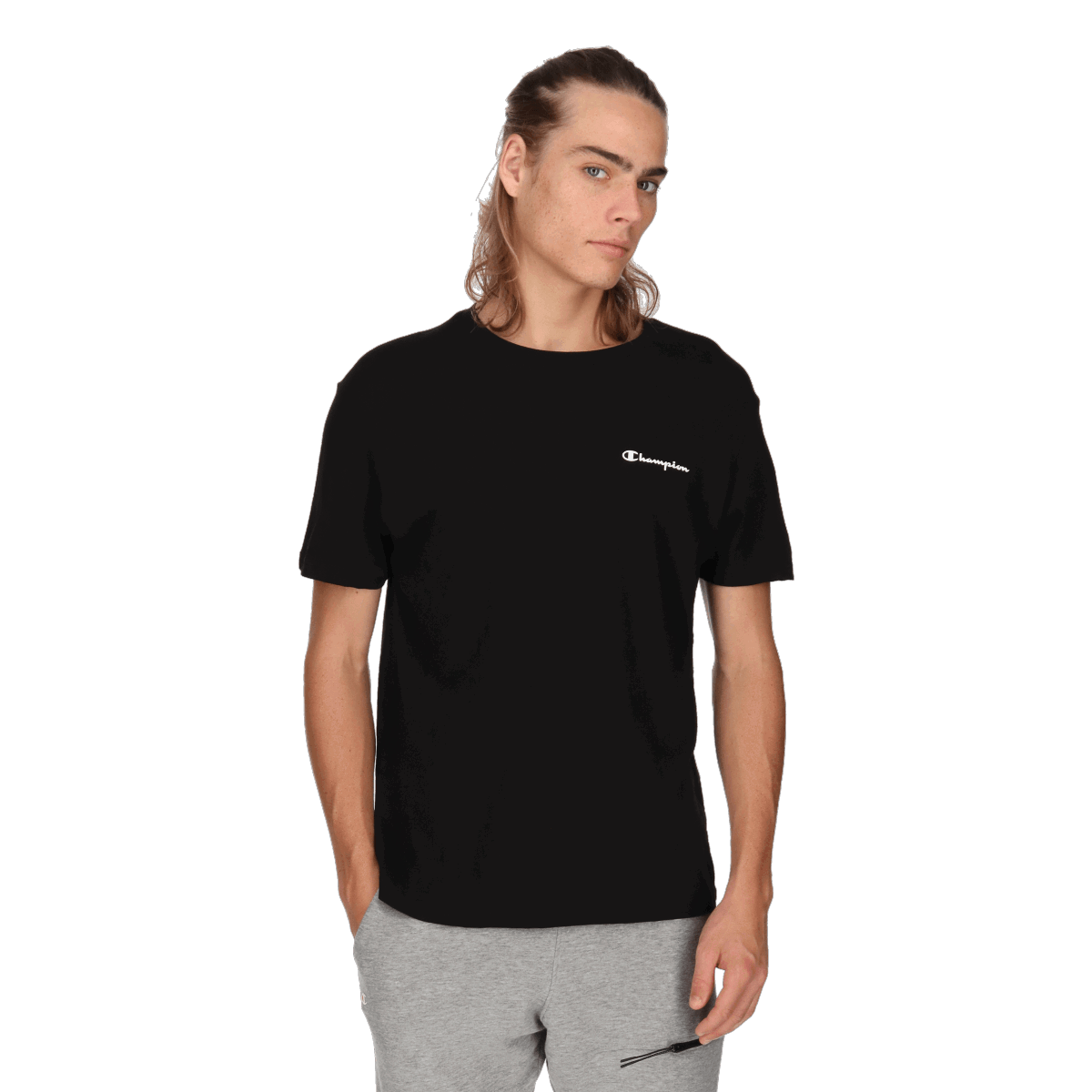 T-shirt Champion BASIC T-Shirt Sort | CHA201M800-01, 0