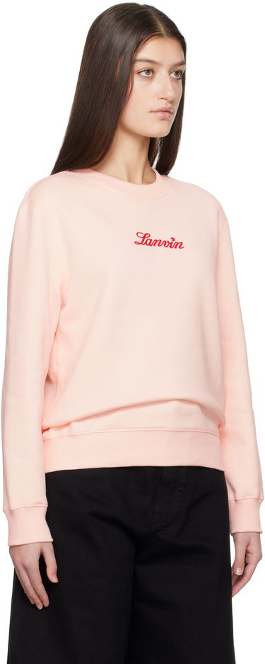 Sweater LANVIN Lanvin Embroidered Sweatshirt Lyserød | RW-SS0006-J134-P25, 1