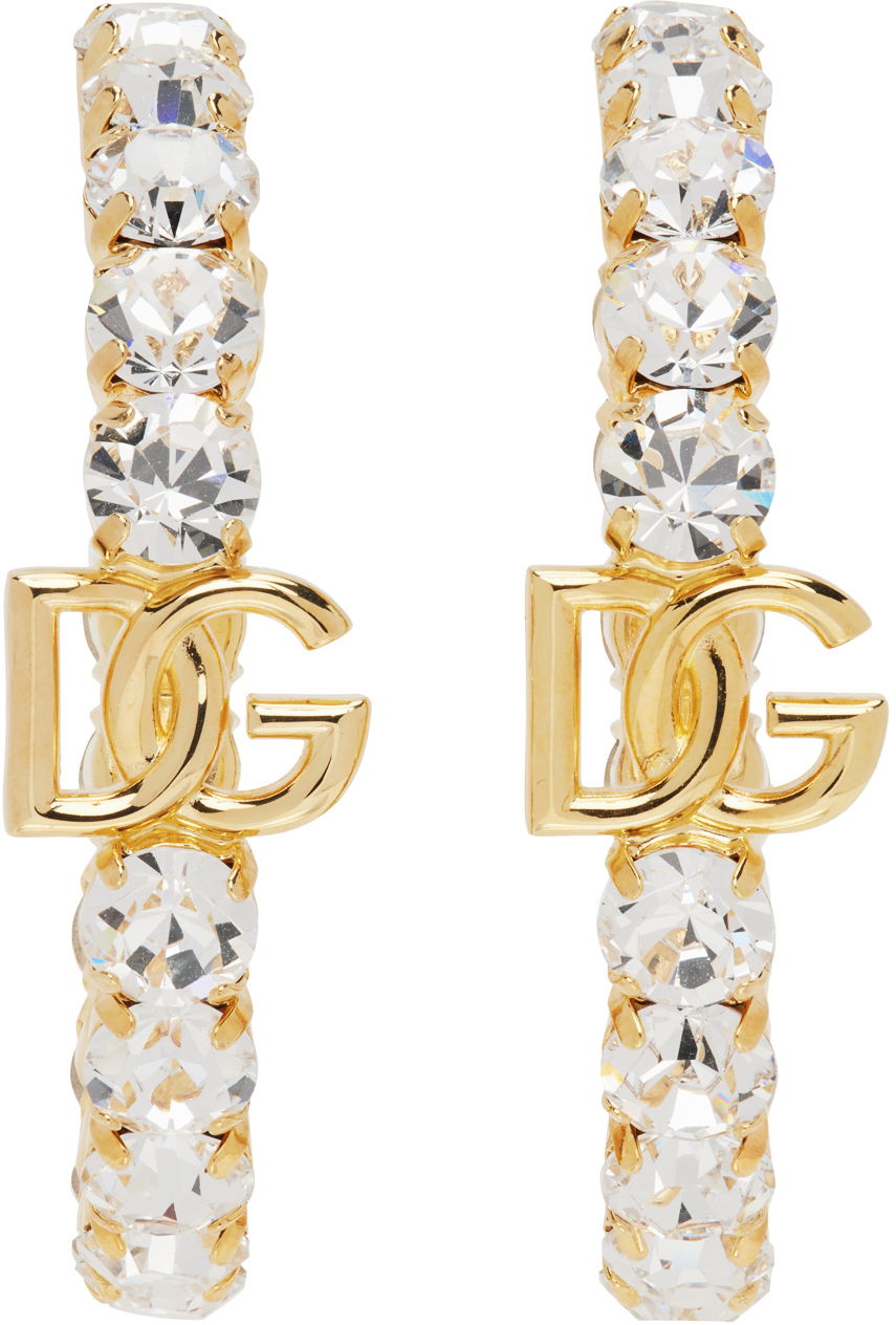 Øreringe Dolce & Gabbana Gold Logo Earrings Metalisk | WEN6L2 W1111, 0