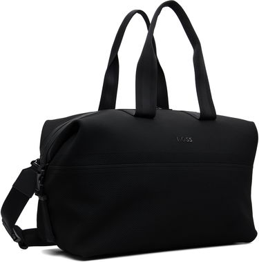 Rejsetaske BOSS BOSS Mixed-Structure Holdall Sort | 50548308, 2
