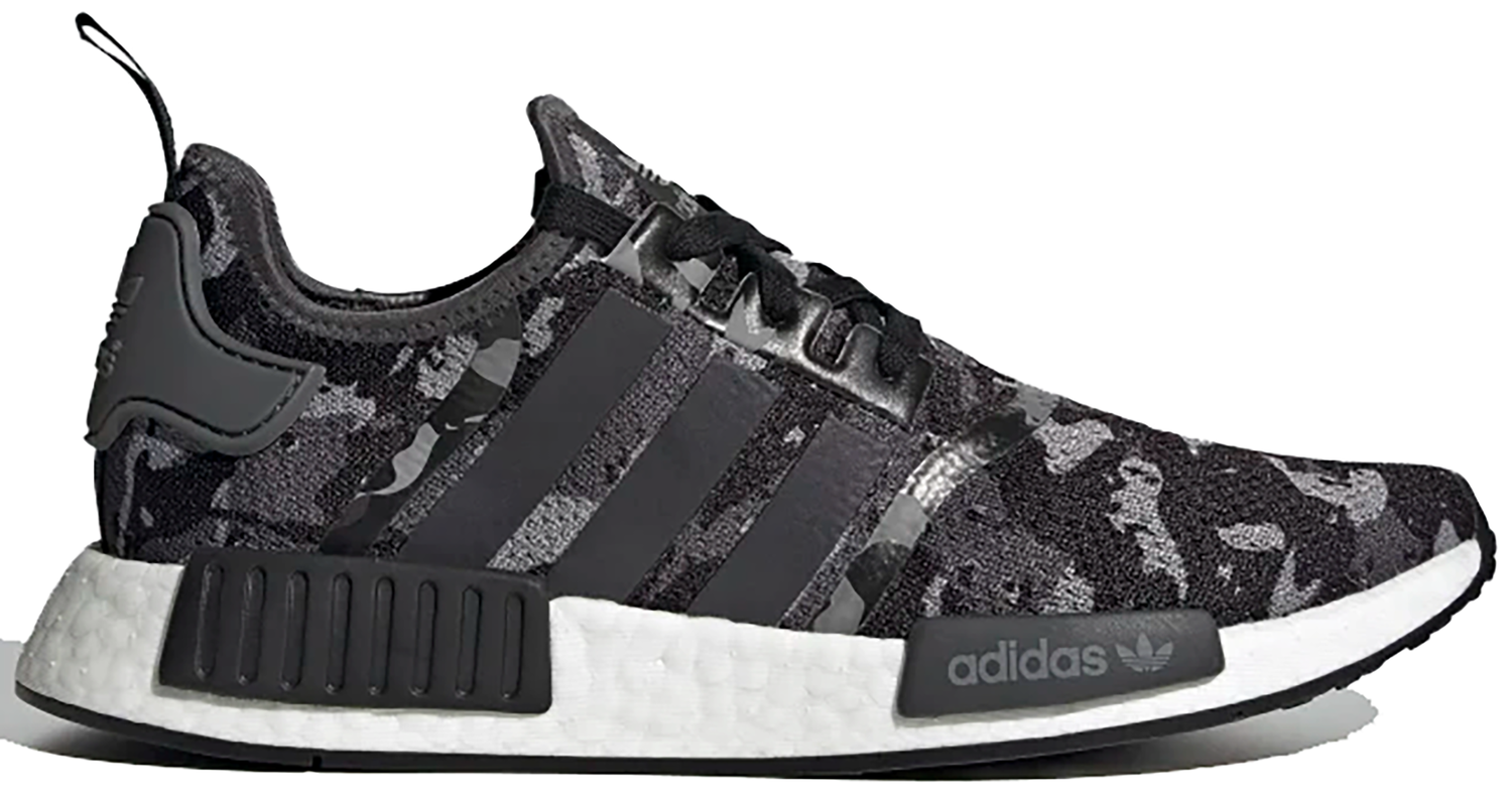 Sneakers og sko adidas Originals NMD R1 Camo Grey Black Grå | FZ0077, 0