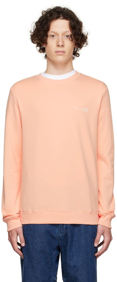 Sweatshirt A.P.C. Cotton Lyserød | COEAS-H27608, 0