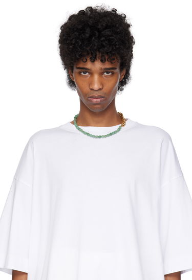 Armbånd Dries Van Noten Dries Van Noten Stone Chain Bracelet Grøn | 251-028200-092, 1