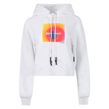 Sweatshirt Palm Angels x The Webster Square Leaf Hoodie Hvid | PWBB022G21FLE0070120, 0