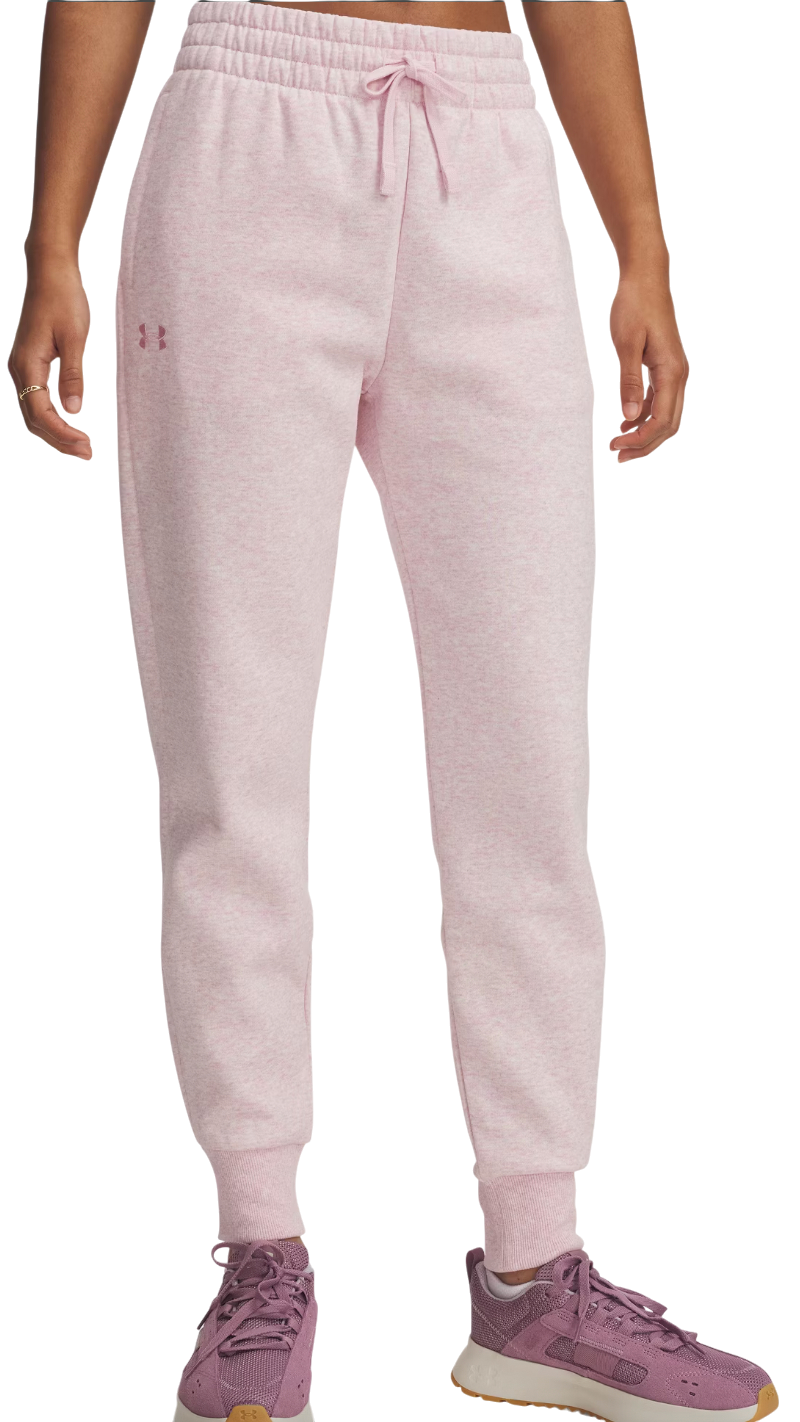 Joggingbukser Under Armour Rival Fleece Jogger Lyserød | 1379438-649, 0