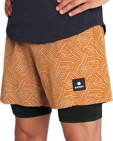 Shorts Saysky Reflective Pace 2 in 1 Shorts 5'' Orange | omrsh20c1051-omrsh20c1051, 0