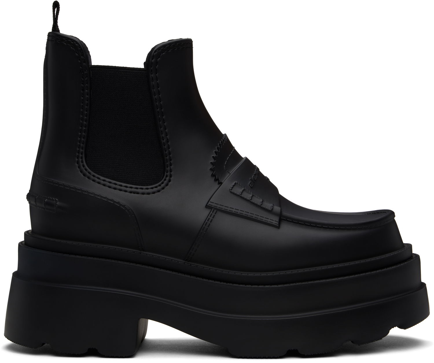 Sneakers og sko Alexander Wang Carter Ankle Platform Rain Boots Sort | 30324B028, 0