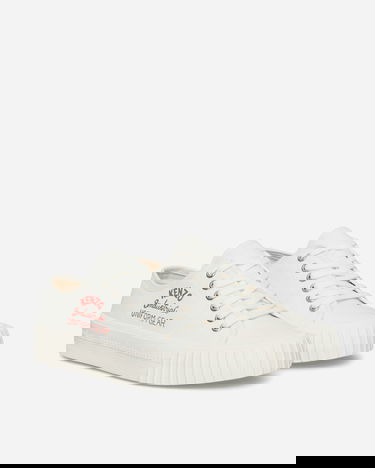 Sneakers og sko KENZO Foxy Low Top "White" Hvid | FE55SN015F78 01, 2