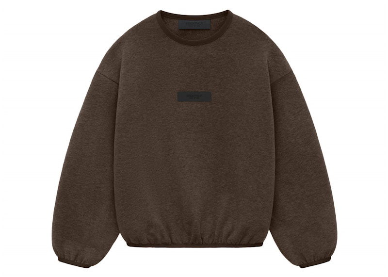Sweatshirt Fear of God Fear of God Essentials Core Collection Kids Crewneck Brun | 785SU242062K