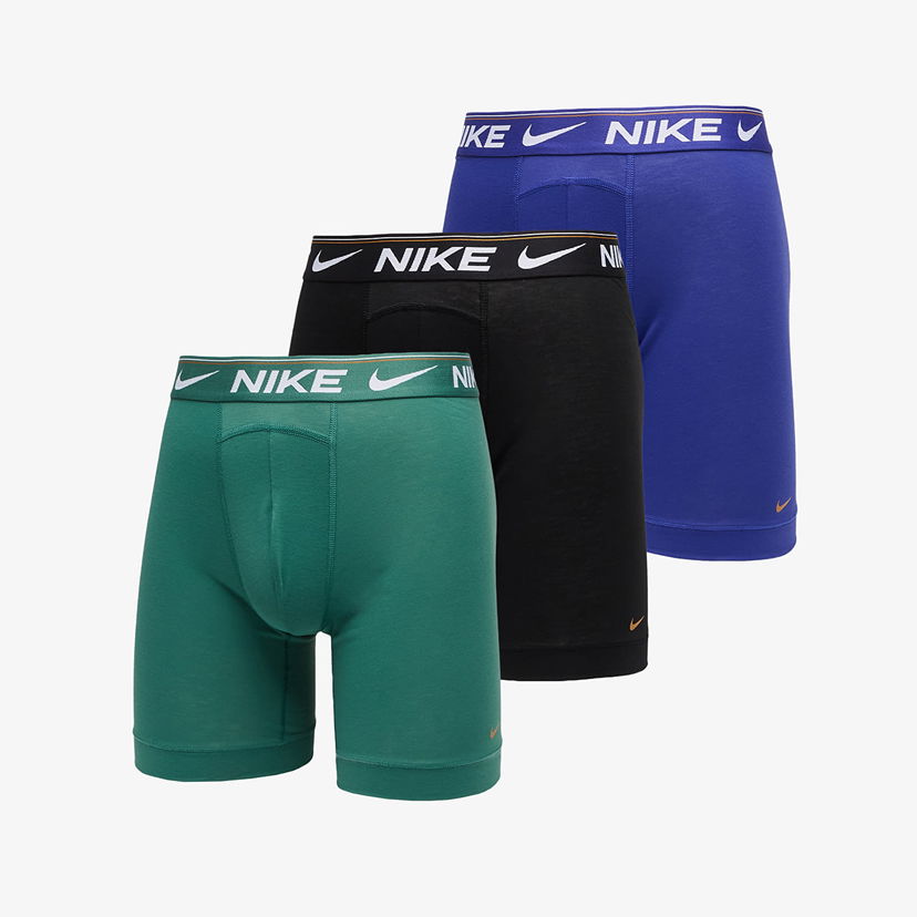Boksere Nike Dr-FIT Boxer Brief Long 3-Pack Sort | 0000KE1263-F6G