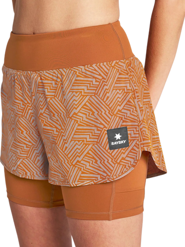 Shorts Saysky Reflective Pace 2 in 1 Shorts 3" Orange | owrsh23c1051-owrsh23c1051, 0