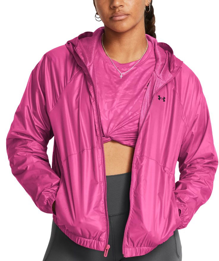 Jakke Under Armour SPORT WINDBREAKER JKT-PNK Lyserød | 1382698-686, 0
