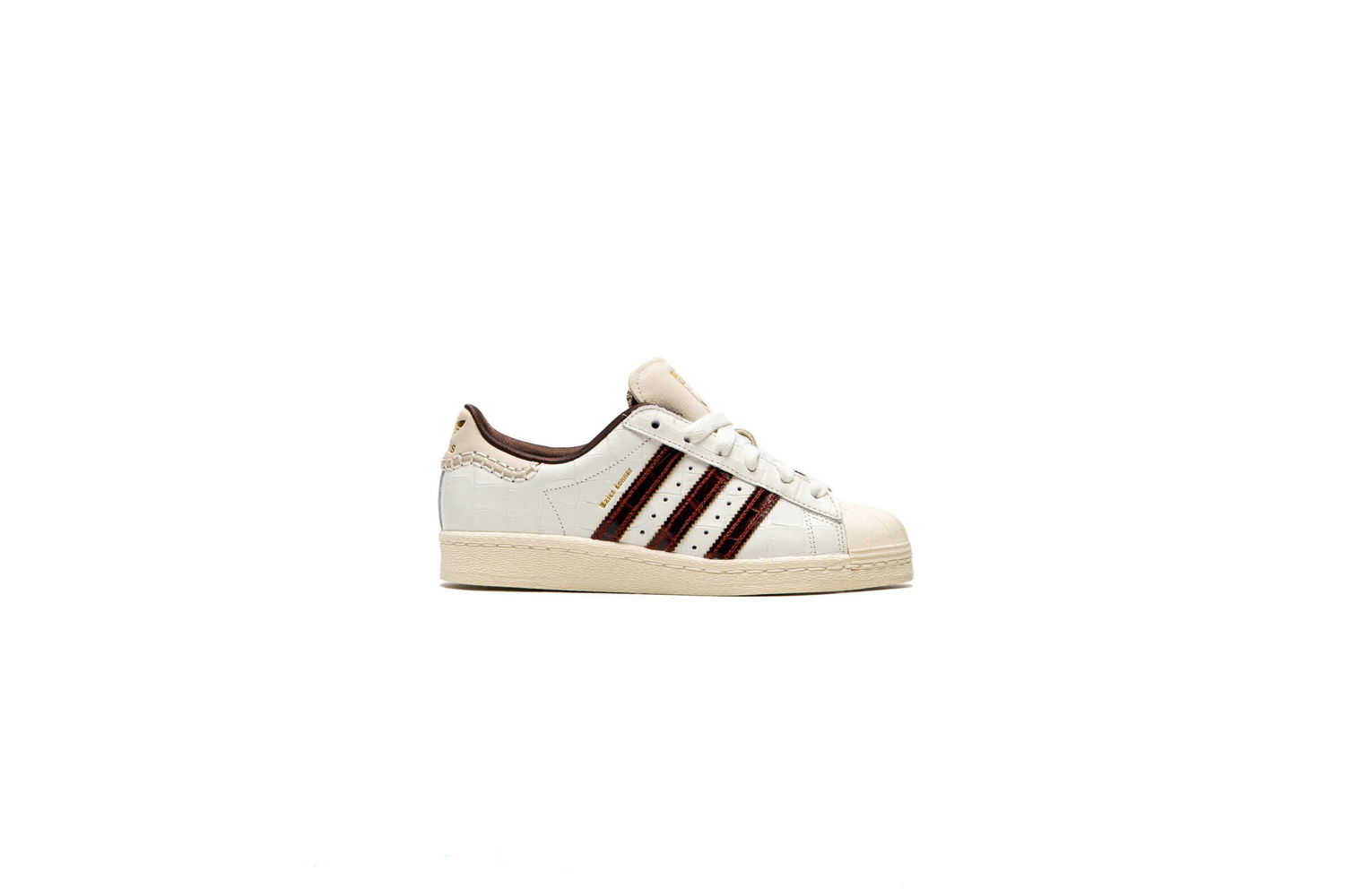 Sneakers og sko adidas Originals Wales Bonner x Superstar "White Fox Brown" Hvid | KH8797, 1