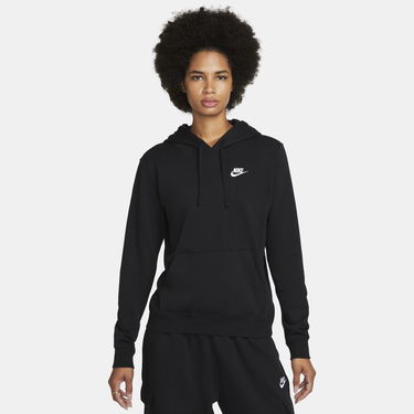 Sweatshirt Nike Sportswear Club Fleece W Pullover Hoodie Sort | DQ5793-010, 0