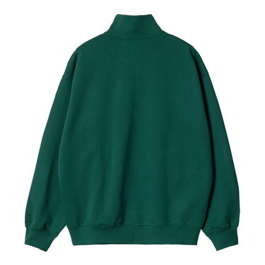Sweatshirt Carhartt WIP L/S Adam Half-zip Sweatshirt Chervil Grøn | A241017_1XH_XX, 1