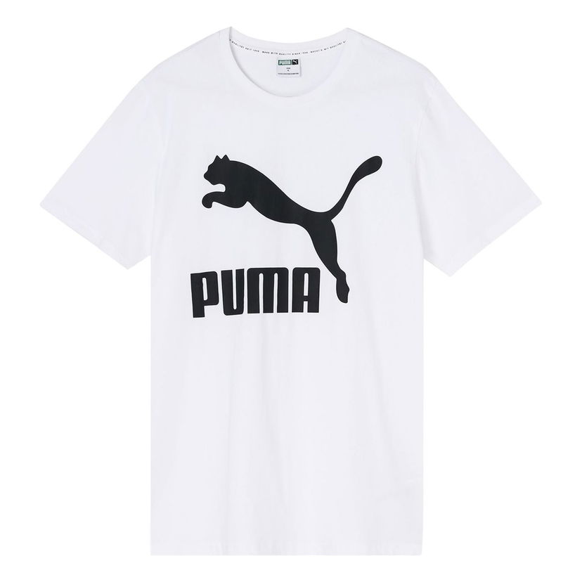 T-shirt Puma Short Sleeve T-Shirt Hvid | 596535-02