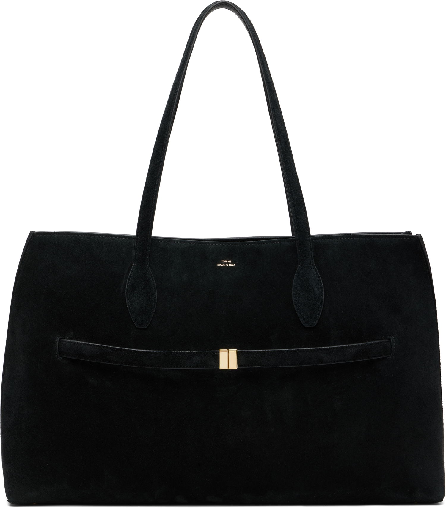 Mulepose TOTEME TOTEME Suede Lounge Tote Sort | 253-WAL0073-LE0004, 0
