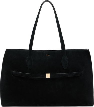 Mulepose TOTEME TOTEME Suede Lounge Tote Sort | 253-WAL0073-LE0004, 0