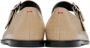Skopleje Aeyde Aeyde Sunny Buckle Ballerina Flats Beige | A11-FL-GRZS15FL127-FW24-957-065, 1