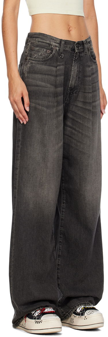 Jeans R13 R13 Damon Pleated Jeans Grå | R13W3147-D019A, 4