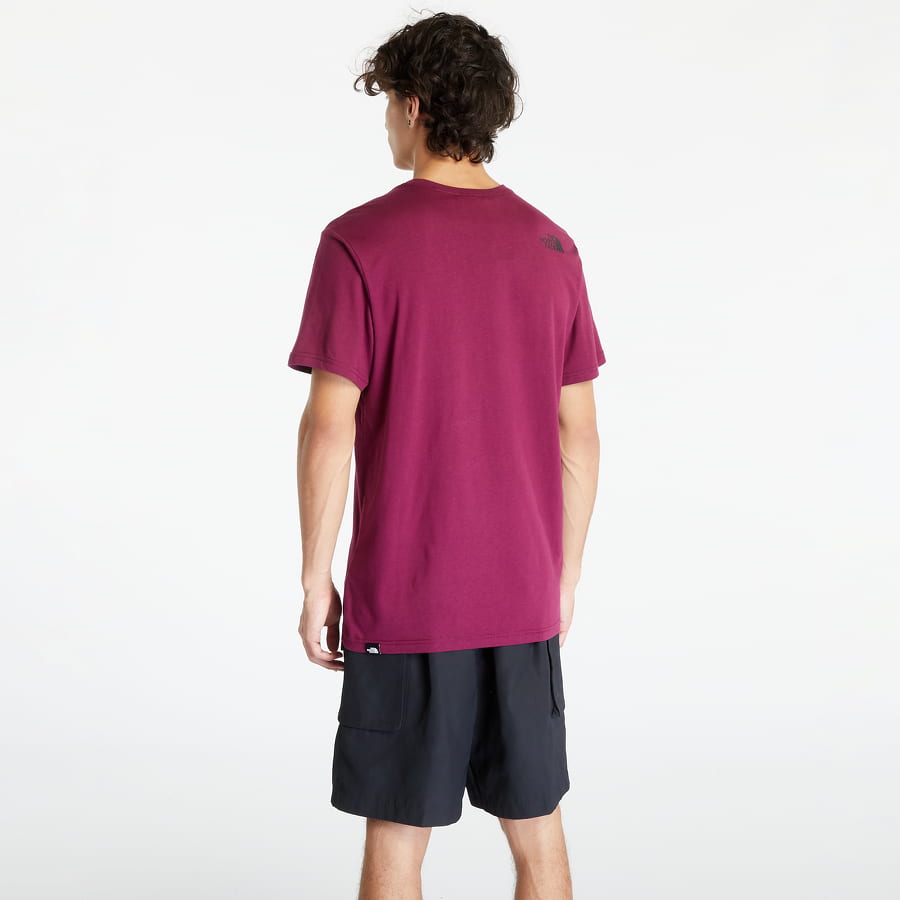 T-shirt The North Face S/S Fine Tee Boysenberry Lyserød | NF00CEQ5I0H1, 1
