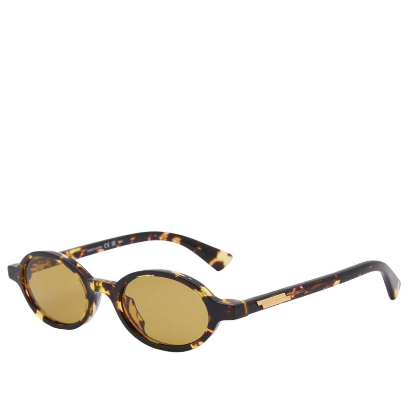 Solbriller Bottega Veneta Bottega Veneta BV1388S Oval Sunglasses Brun | BV1388S-002