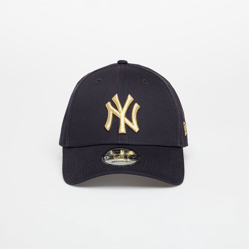 Kasket New Era New Era MLB Metallic 9FORTY New York Yankees Adjustable Cap Mørkeblå | 60595195