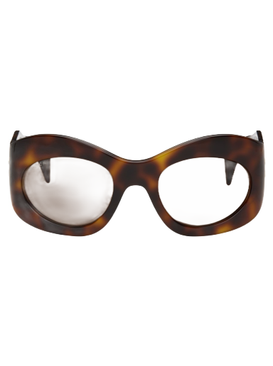 Solbriller Gucci Wrapped Oval Sunglasses Brun | GG1463S-002