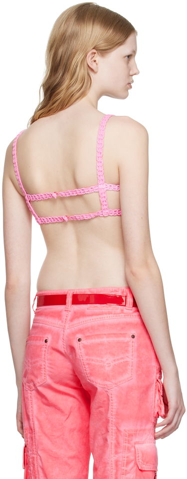Cargo bukser Blumarine Scalloped Bra Lyserød | P344M023A, 2