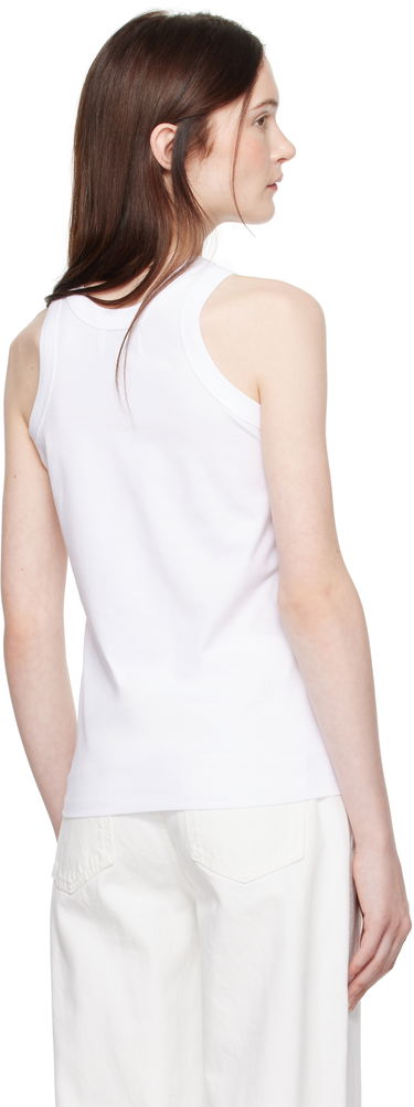 Tanktop Loulou de Saison Loulou de Saison Poso Tank Top Hvid | POSO, 2