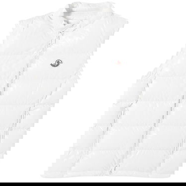 Vest Moncler Alcibia High Shine Vest Hvid | 1A000-66-597EU-034, 0
